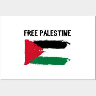 Free Palestine Supporters Free Gaza Jerusalem Mosque Posters and Art